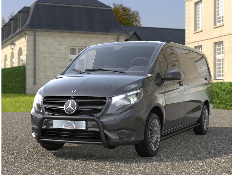 Frontbøyle Bred MB Vito 2014-2023 (Sort)