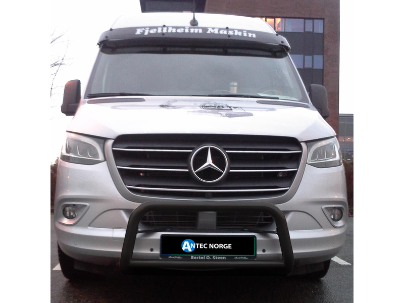 Frontbøyle MB Sprinter W907 2018+ (Sort)