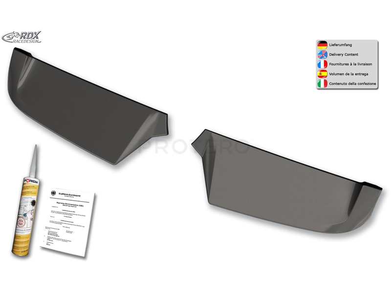 Takspoiler RDX 2-delt MB Vito 2014+ - Bilde 6