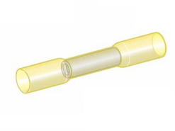 Kabelsko skjøt gul krymp m/lim 4-6 mm² (10 stk.)