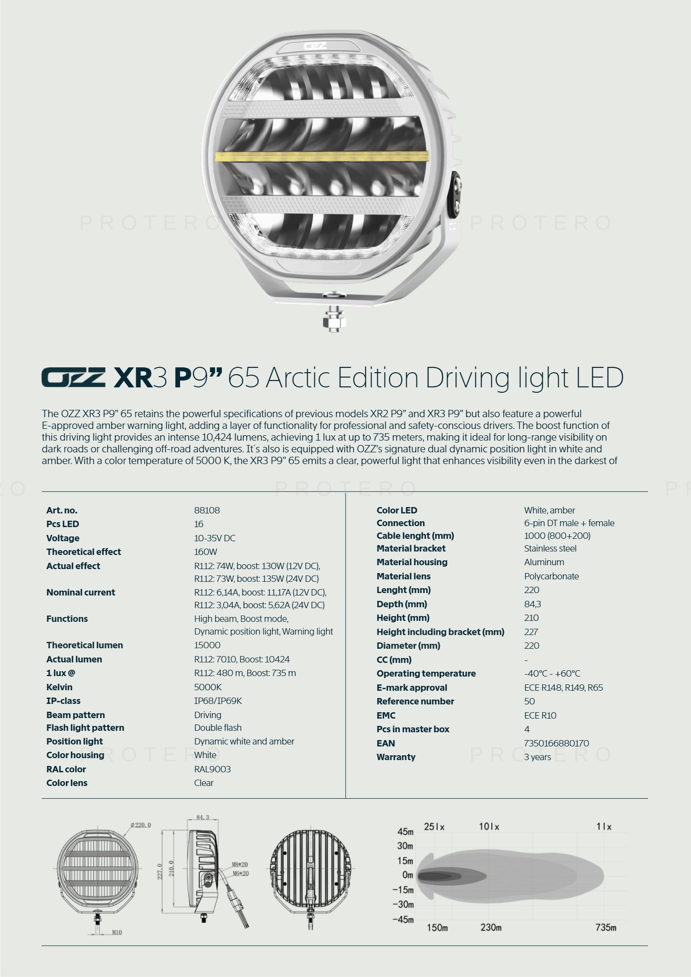 OZZ XR3 P9 65 Arctic Edition - Bilde 8