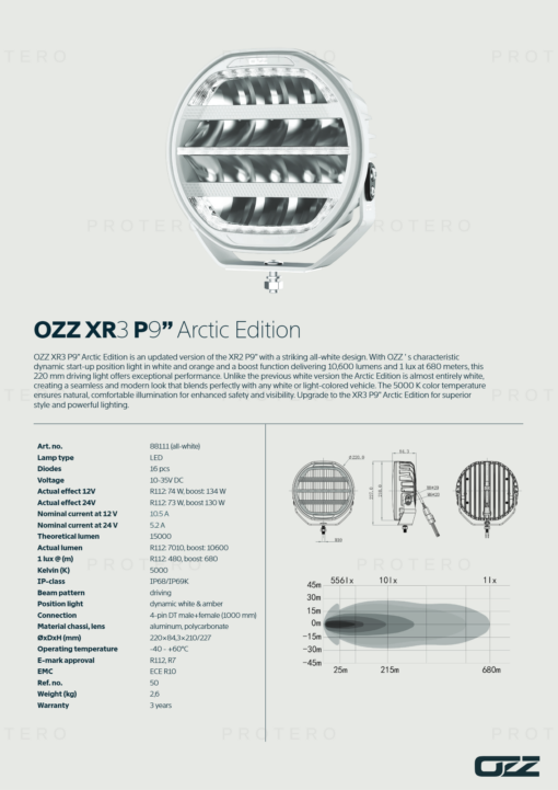 OZZ XR2 P9 Arctic Edition - Bilde 9