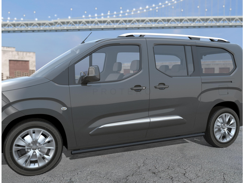 Kanalrør Citroen Berlingo 2018+ L2 (Sort)