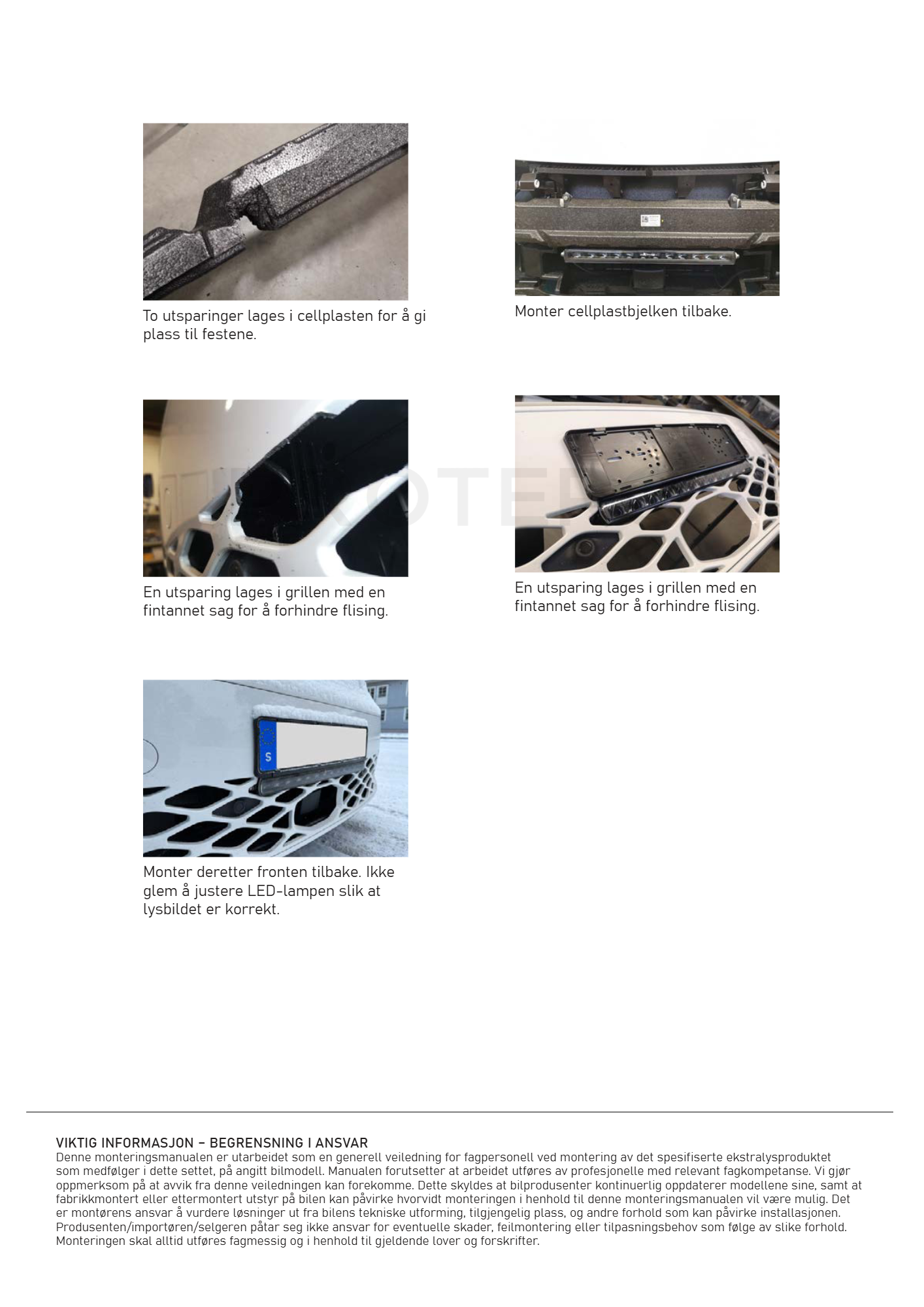 OZZ VW ID Buzz 2023+ Grillkit - Bilde 4