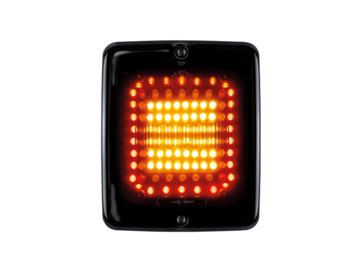 Strands Dark Knight Square IZE LED (Bak/Bremse/Blink)