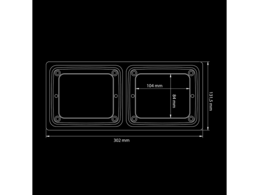 Strands IZE LED Frame Double Horizontal - Bilde 4