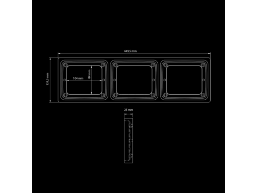 Strands IZE LED Frame 3xSquare - Bilde 4