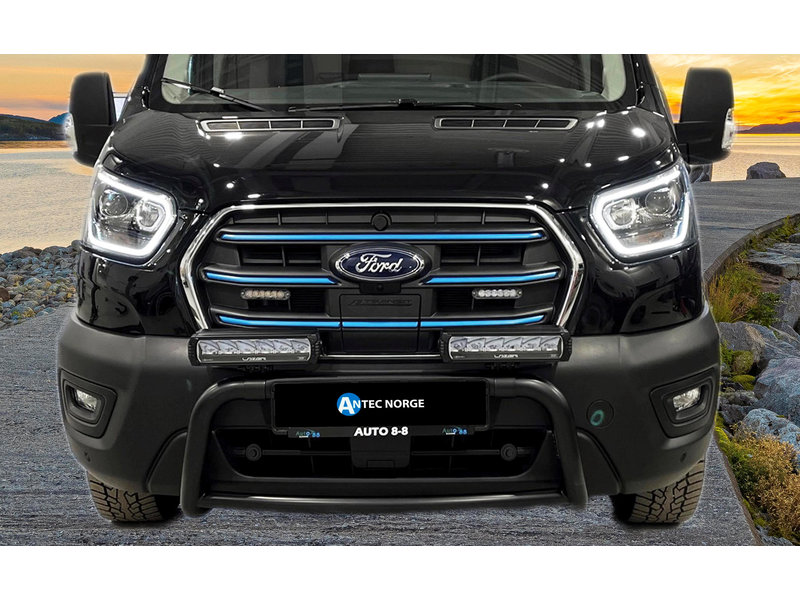 Frontbøyle Ford E-Transit 2014+ (Sort)