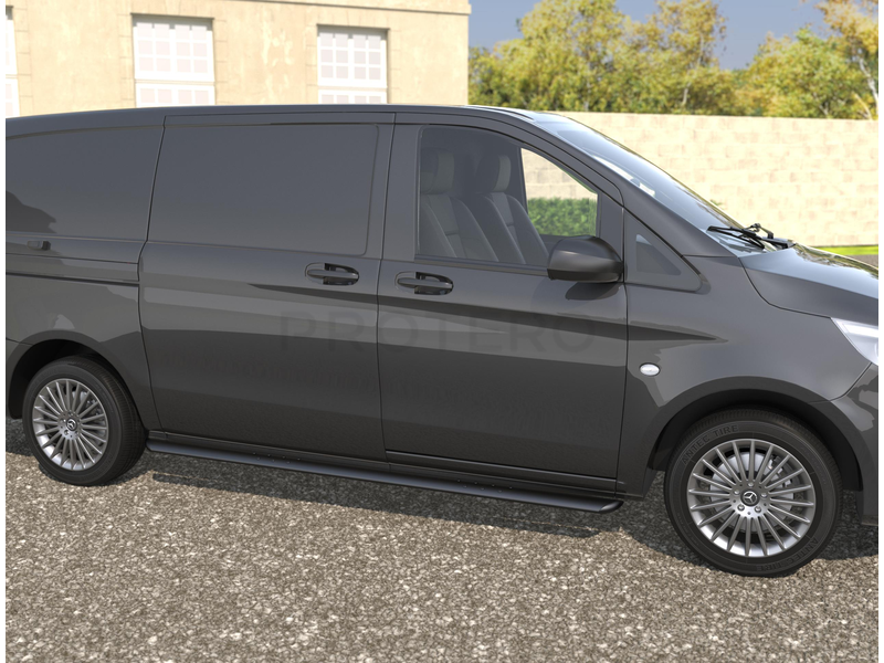 Kanalrør Oval MB Vito 2014+ A1/A2 (Sort)