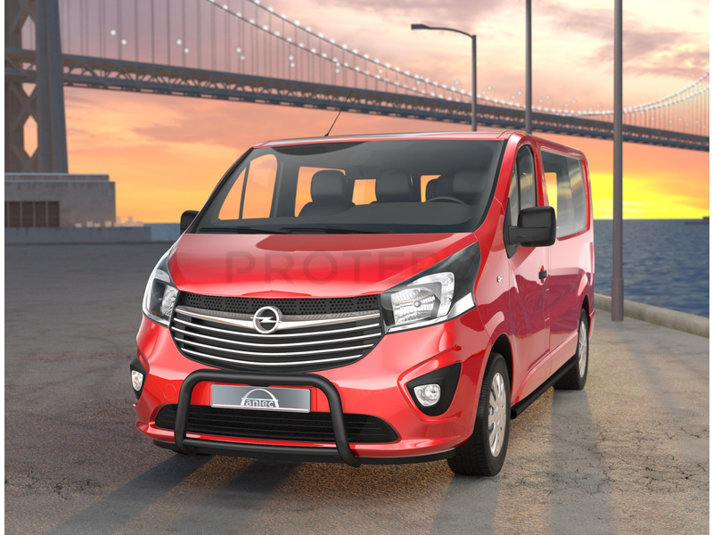 Frontbøyle Opel Vivaro 2014-2018 (Sort)