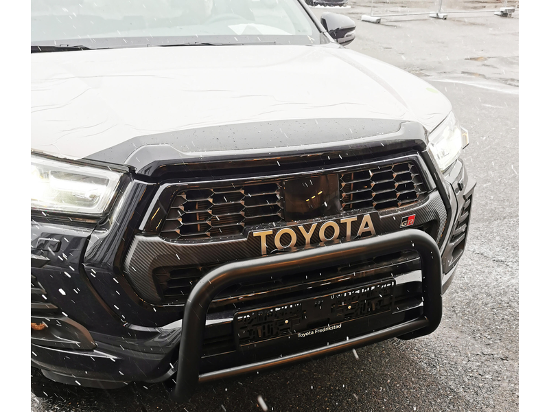 Frontbøyle Toyota Hilux GR SPORT 2022+ (Sort)