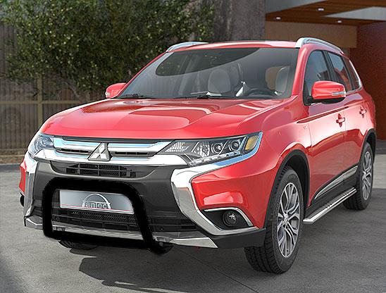 Frontbøyle Mitsubishi Outlander 2015+ (Sort)