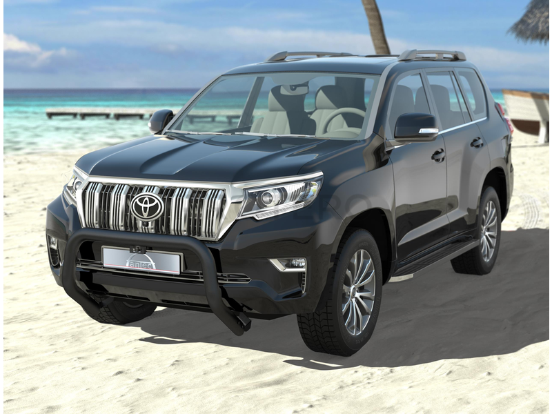 Frontbøyle Toyota Land Cruiser 150 2018+ (Sort)