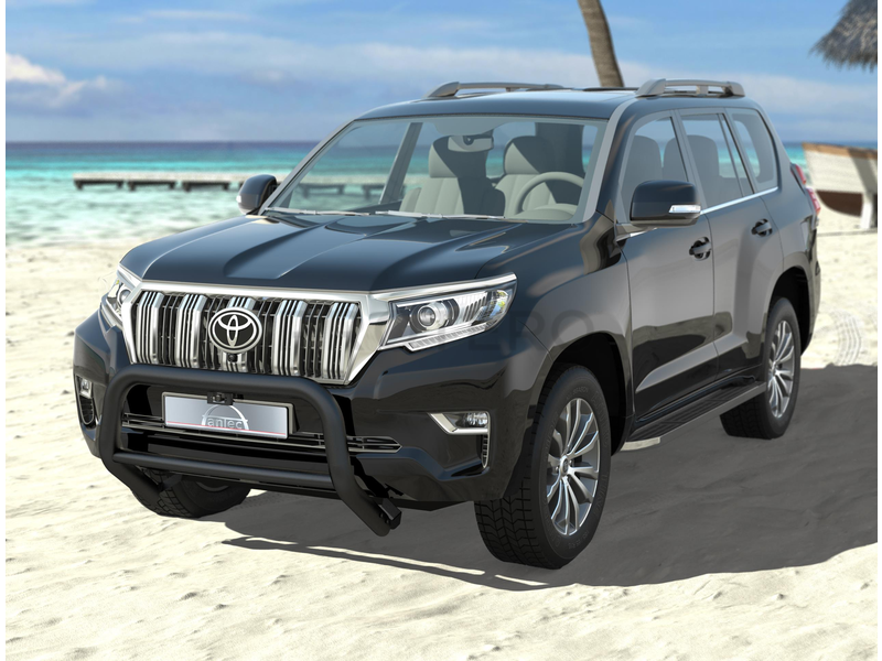 Frontbøyle Toyota Land Cruiser 150 2018+ (Sort)