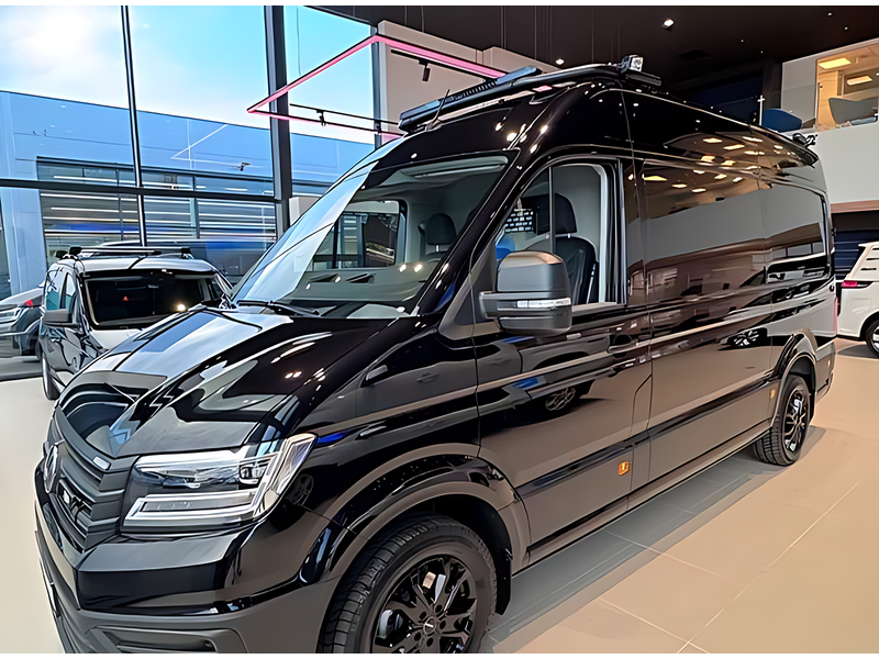 Takbøyle Front VW Crafter 2017+ H3 (Sort)