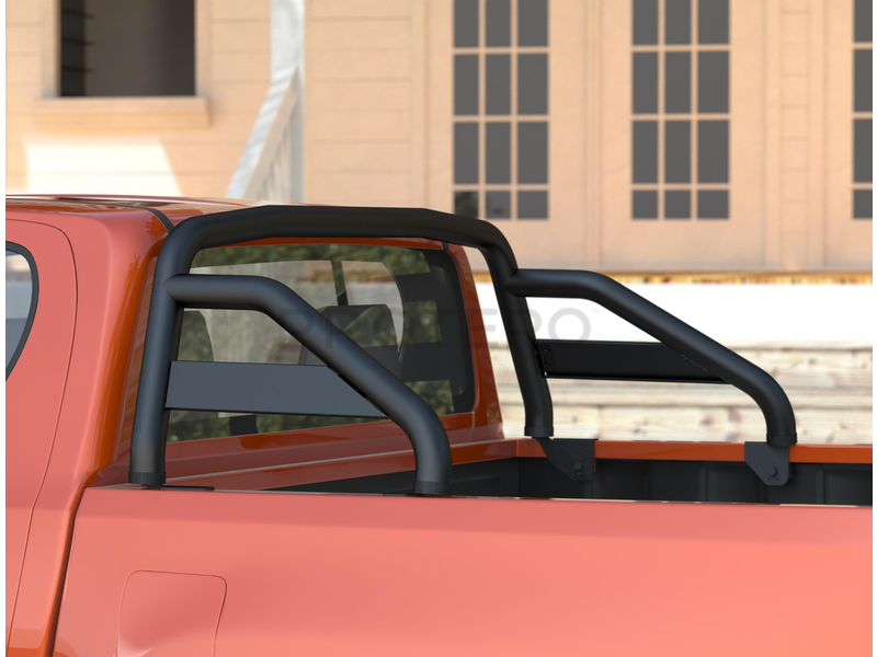 Veltebøyle Toyota Hilux 2016+ (Sort)