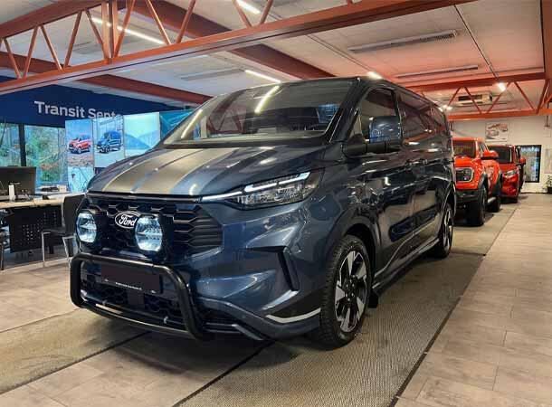 Frontbøyle Ford Transit Custom 2024+ (Sort) - Bilde 2
