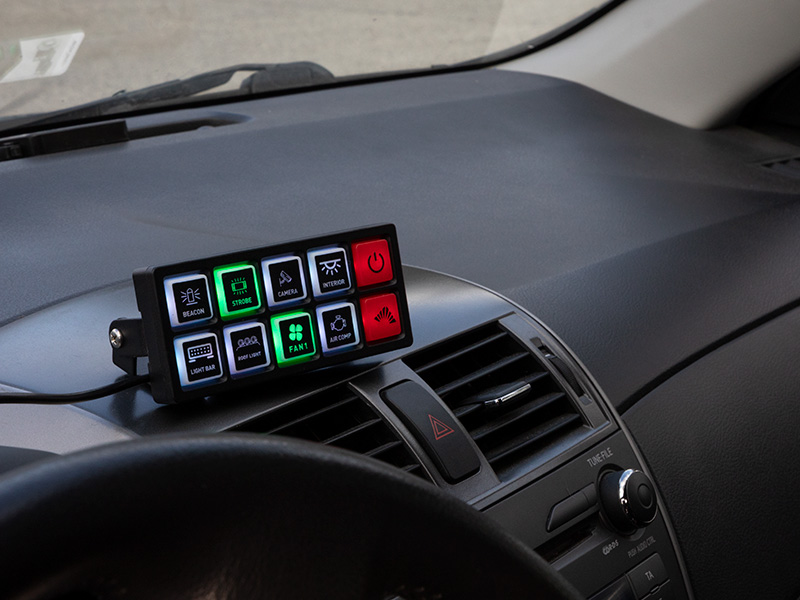 Optibeam Kontrollpanel 8-kanaler - Bilde 2