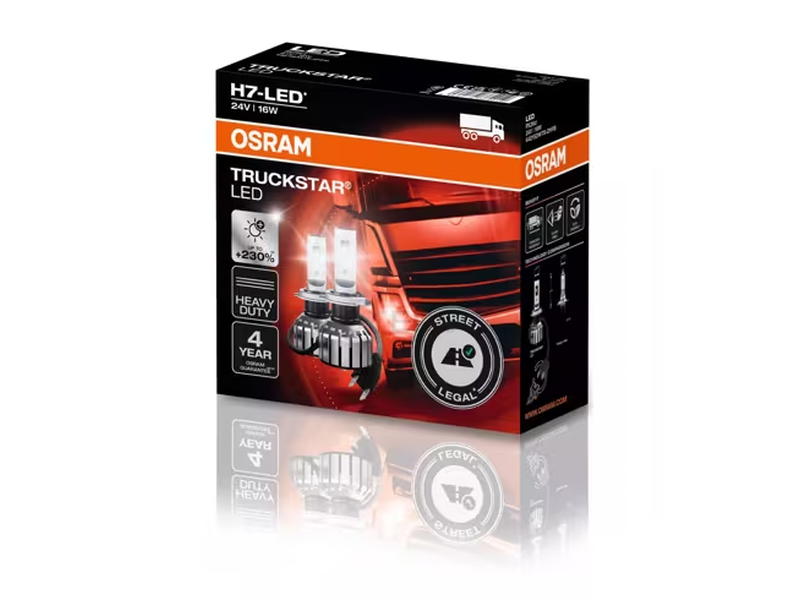 OSRAM TRUCKSTAR LED H7 (1 par)