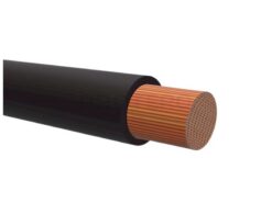 1-leder Kabel Sort 0,75mm² (100m)